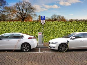 PHEVs recharging at a fast charger